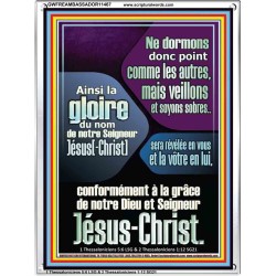 regarde et sois sobre Impressions d'art en acrylique avec versets bibliques (GWFREAMBASSADOR11467) 
