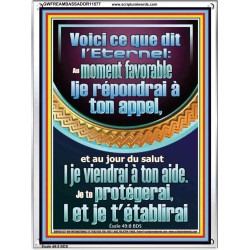 Je te protégerai,|et je t'établirai
  Cadre Acrylique Art & Décoration (GWFREAMBASSADOR11577) "32X48"