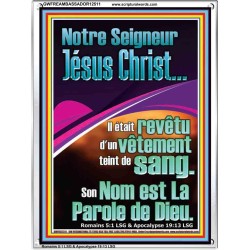 Son Nom est La Parole de Dieu. Art mural scripturaire avec cadre acrylique (GWFREAMBASSADOR12511) 