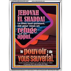 JEHOVAH  EL SHADDAI..Le Dieu tout-puissant Image biblique unique (GWFREAMBASSADOR12527) 