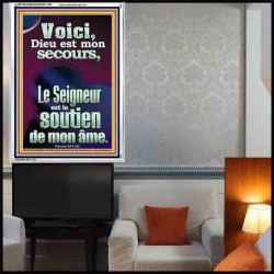 Voici, Dieu est mon secours, Cadre Acrylique Citations Chrétiennes (GWFREAMBASSADOR11493) 