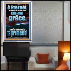 Eternel, Je t'implore de tout mon cœur: fais-moi grâce, conformément à ta promesse! Chambre d'enfants (GWFREAMBASSADOR12438) 