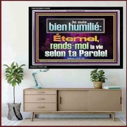 rends-moi la vie selon ta Parole! Décor d'écriture avec cadre en acrylique (GWFREAMEN12542B) 