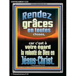 Rendez grâces en toutes choses, Photo de citation chrétienne (GWFREAMEN11235) 