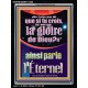 «Ne t'ai-je pas dit que si tu crois, tu verras la gloire de Dieu?» ainsi parle l'Éternel Art religieux (GWFREAMEN11265) 