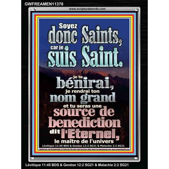 Soyez donc Saints, car je suis Saint. Photo de l'église (GWFREAMEN11378) 