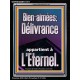 Bien-aimées; Délivrance appartient à L'Eternel. Écritures de cadre acrylique personnalisées (GWFREAMEN11517) 