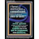 L'ange de l'Eternel[a] |campe autour de ceux qui le craignent, et les délivre. Cadre acrylique Verset biblique en ligne (GWFREAMEN12468) 