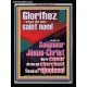 Glorifiez-vous de son saint nom! notre Seigneur Jésus-Christ Impressions artistiques de versets bibliques (GWFREAMEN12484) 