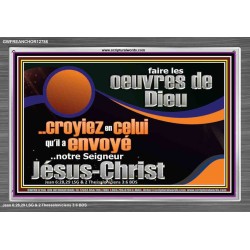 faire les oeuvres de Dieu Cadre acrylique puissance ultime (GWFREANCHOR12786) 