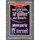 «Ne t'ai-je pas dit que si tu crois, tu verras la gloire de Dieu?» ainsi parle l'Éternel Art religieux (GWFREANCHOR11265) 