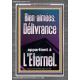 Bien-aimées; Délivrance appartient à L'Eternel. Écritures de cadre acrylique personnalisées (GWFREANCHOR11517) 