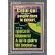 Celui qui conduisit son peuple dans le désert, Cadre acrylique d'art des Écritures (GWFREANCHOR12504) 