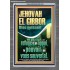 JEHOVAH EL GIBBOR Dieu puissant Impressions sur cadre en acrylique (GWFREANCHOR12532) "25X33"