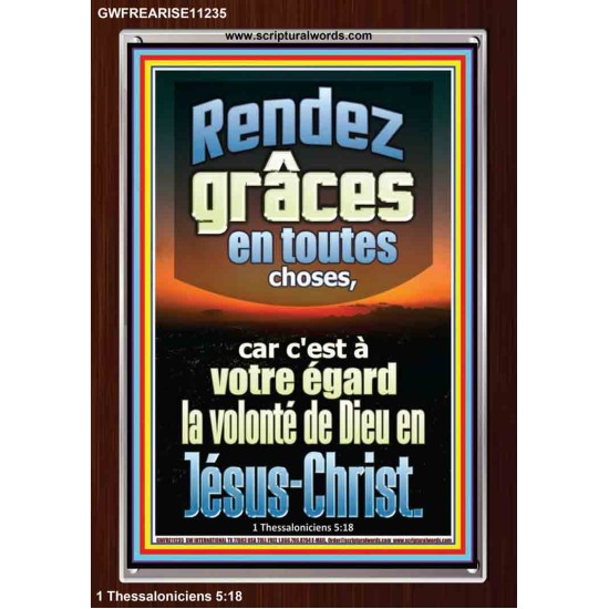 Rendez grâces en toutes choses, Photo de citation chrétienne (GWFREARISE11235) 