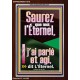 Saurez que moi, l'Éternel, j'ai parlé et agi, dit L'Éternel. Écritures de cadre acrylique personnalisées (GWFREARISE11519) 