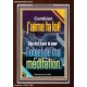 Combien j'aime ta loi! ma méditation toute la journée Cadre acrylique Power Bible unique (GWFREARISE12442) 
