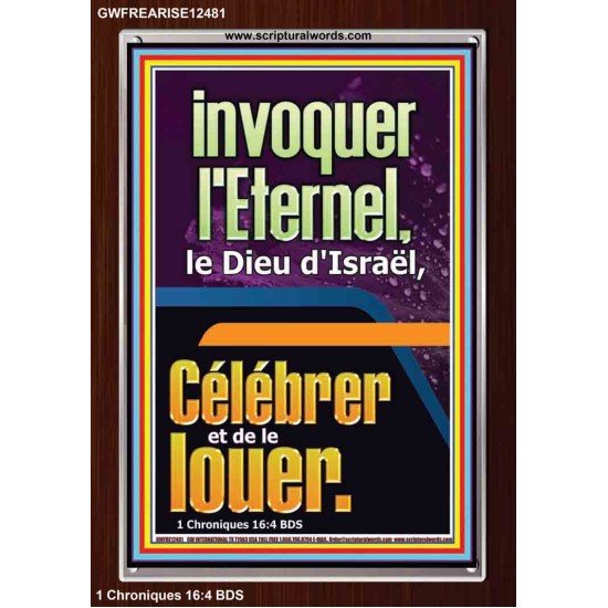 Célébrer et de le louer. Art religieux (GWFREARISE12481) 