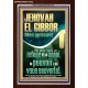 JEHOVAH EL GIBBOR Dieu puissant Impressions sur cadre en acrylique (GWFREARISE12532) 