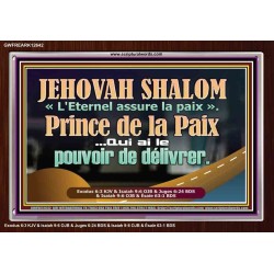 JEHOVAH SHALOM Prince de la Paix Image biblique unique (GWFREARK12642) 