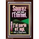 Saurez que moi, l'Éternel, j'ai parlé et agi, dit L'Éternel. Écritures de cadre acrylique personnalisées (GWFREARK11519) 