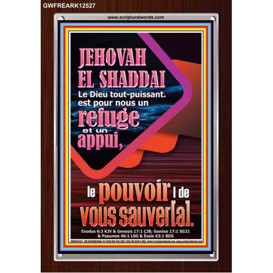 JEHOVAH  EL SHADDAI..Le Dieu tout-puissant Image biblique unique (GWFREARK12527) 