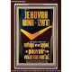 JEHOVAH ADONAI  TZVA'OT Image unique de la Bible sur le pouvoir (GWFREARK12528) 