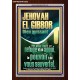JEHOVAH EL GIBBOR Dieu puissant Impressions sur cadre en acrylique (GWFREARK12532) 