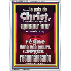 soyez reconnaissants Cadre acrylique scriptural unique (GWFREARMOUR11355) 