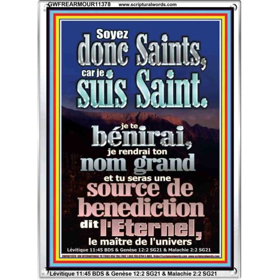 Soyez donc Saints, car je suis Saint. Photo de l'église (GWFREARMOUR11378) 