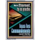 sur Mais toi, Eternel, tu es proche; tous tes Commandements sont Vérité. Cadre acrylique puissance ultime (GWFREARMOUR12452) 