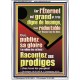 Racontez ses prodiges |chez tous les peuples! Cadre acrylique versets bibliques (GWFREARMOUR12491) 