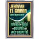 JEHOVAH EL GIBBOR Dieu puissant Impressions sur cadre en acrylique (GWFREARMOUR12532) 
