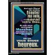 Écoutez ma voix, Et je serai votre Dieu, Et vous serez mon peuple; Verset biblique de cadre acrylique personnalisé (GWFREASCEND11552) 