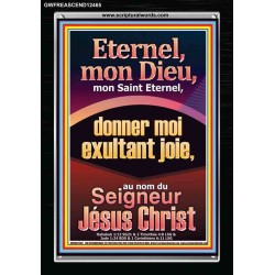 Eternel, mon Dieu, mon Saint Eternel, donner moi exultant joie, au nom du Seigneur Jésus Christ. Chambre d'enfants (GWFREASCEND12465) 