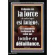 Il donne de la force à celui qui est fatigué, Cadre acrylique scriptural unique (GWFREASCEND9621) 