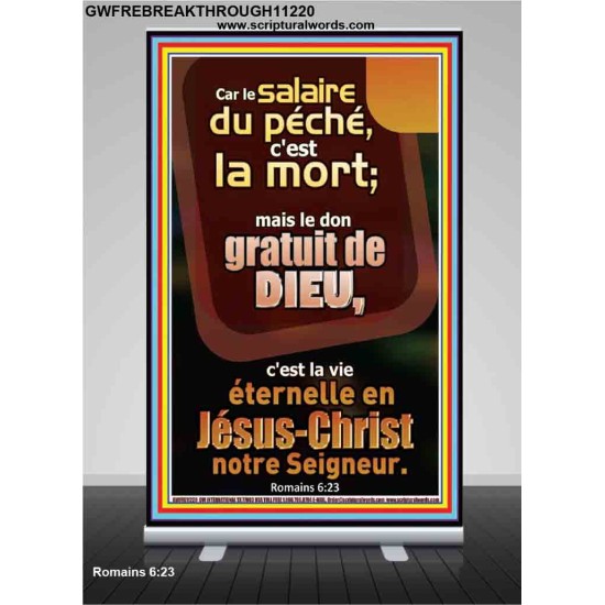 Car le salaire du péché, c'est la mort;  Tableau d'art moderne (GWFREBREAKTHROUGH11220) 