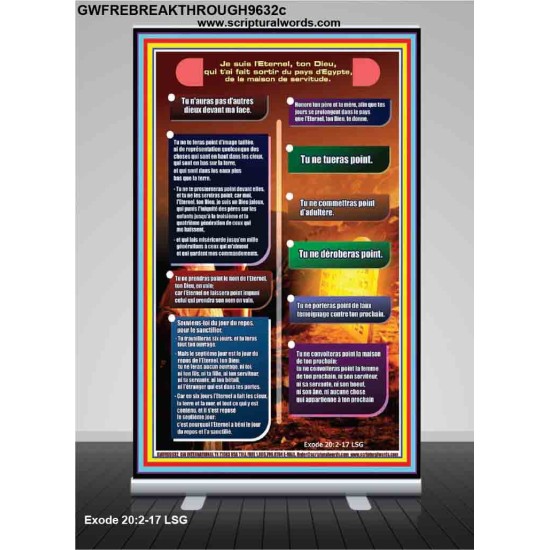 Dix Commandements Image de la puissance éternelle (GWFREBREAKTHROUGH9632c) 