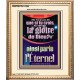 «Ne t'ai-je pas dit que si tu crois, tu verras la gloire de Dieu?» ainsi parle l'Éternel Art religieux (GWFRECOV11265) 