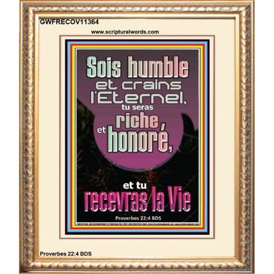 Sois humble et crains l'Eternel, Portrait biblique de puissance unique (GWFRECOV11364) 