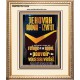 JEHOVAH ADONAI  TZVA'OT Art mural versets bibliques (GWFRECOV12528) 