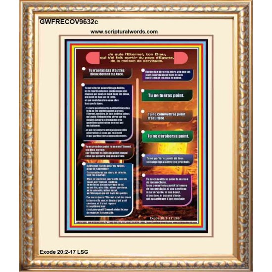 Dix Commandements Image de la puissance éternelle (GWFRECOV9632c) 