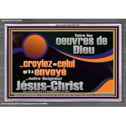 faire les oeuvres de Dieu Cadre acrylique puissance ultime (GWFREEXALT12786) 