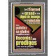 Racontez ses prodiges |chez tous les peuples! Cadre acrylique versets bibliques (GWFREEXALT12491) 