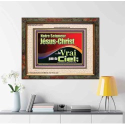 Notre Seigneur Jésus-Christ...le Vrai pain du Ciel; Cadre acrylique d'église (GWFREFAITH12787) 