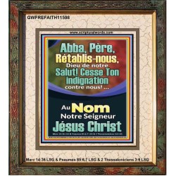 Abba, Père, Cesse Ton indignation contre nous! Versets bibliques imprimables au portrait (GWFREFAITH11598) 