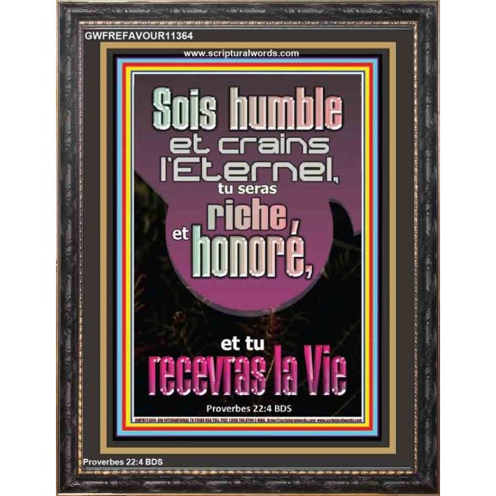 Sois humble et crains l'Eternel, Portrait biblique de puissance unique (GWFREFAVOUR11364) 