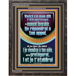 Je te protégerai,|et je t'établirai
  Art & Décoration (GWFREFAVOUR11577) "33X45"