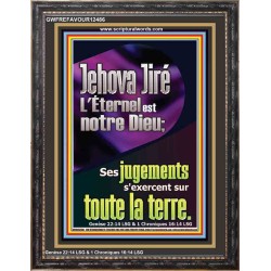 Jehova Jiré L'Éternel est notre Dieu; Décor d'écriture de portrait (GWFREFAVOUR12486) 