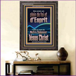 sois plein de foi et d'Esprit Saint au nom de Notre Seigneur Jésus Christ Image biblique unique (GWFREFAVOUR11372) 